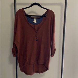 Free People Henley top